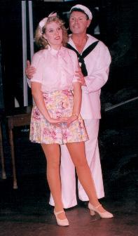 Aussa Penniall and Bryan Newman as Ruby and Dick